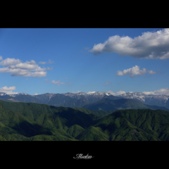 山々に夏の訪れ…