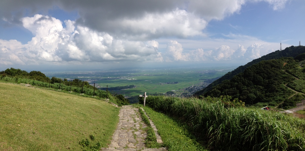 弥彦山山頂