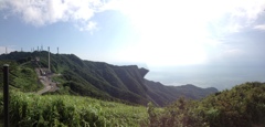 弥彦山山頂