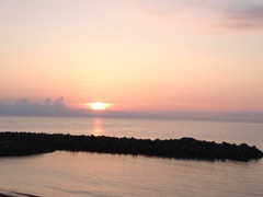 寺泊の夕日