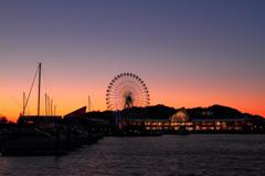 夕暮れ２