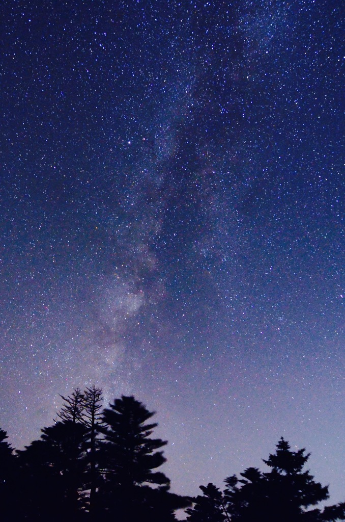 弥山の星空