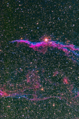 網状星雲（西？）中心部