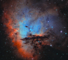 NGC281　(パックマン星雲）