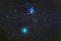 16日のウイルタネン彗星