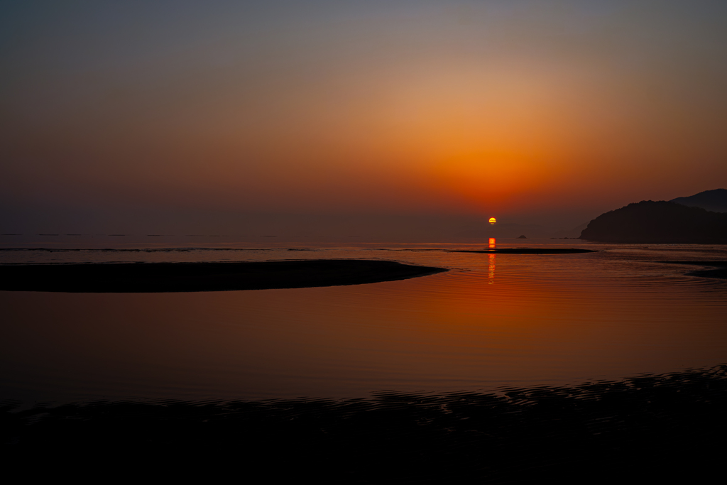 SIGMA fpで撮る夕日