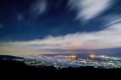 掬星台より