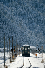 雪降る若桜鉄道２
