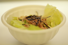 サラダうどん