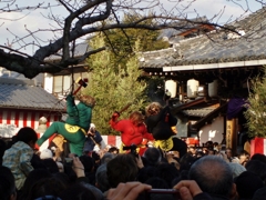 京都 廬山寺 節分祭り
