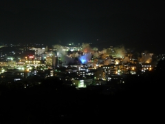 大分 温泉郷の夜
