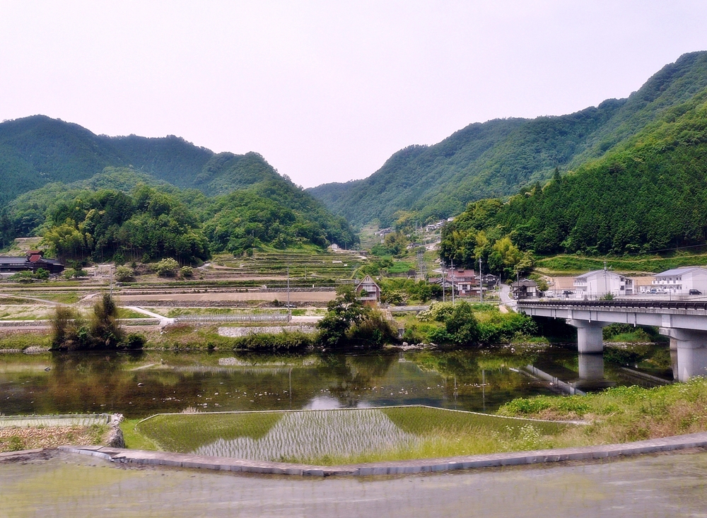 岡山 高梁 田園風情