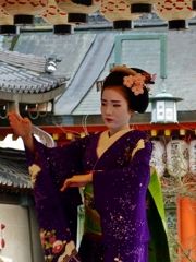 京都 八坂神社 舞踊の雅