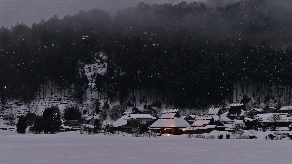 京都 美山 村の冬 II