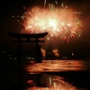 宮島 水中花火大会