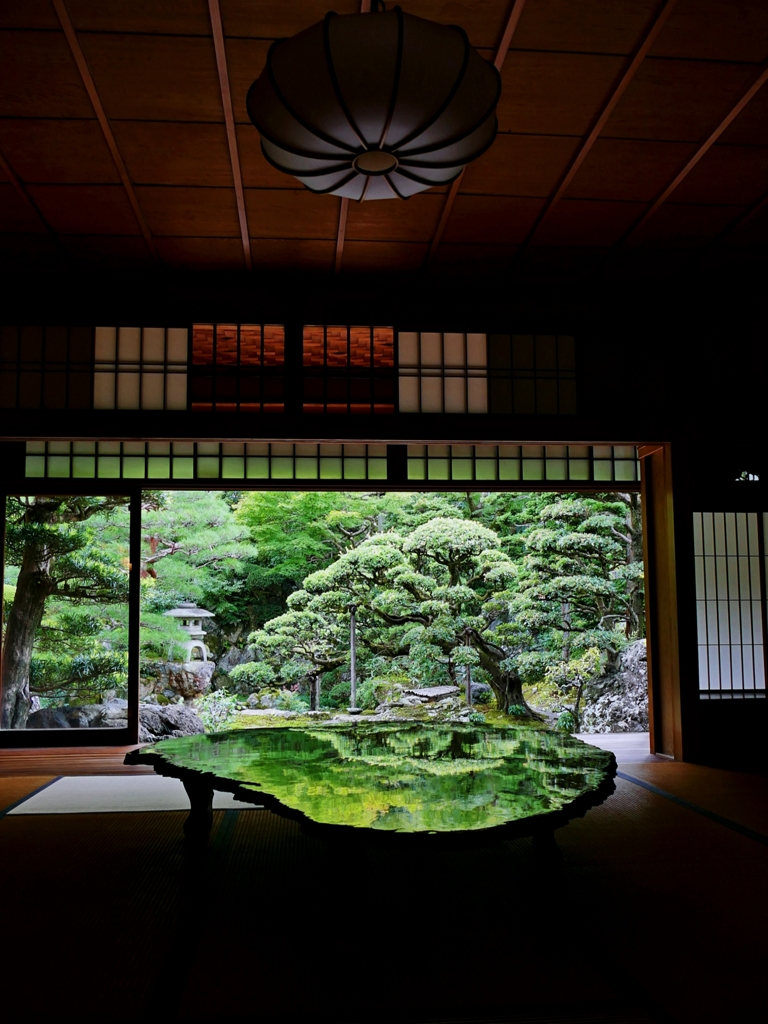 京都 旧邸御室の庭園