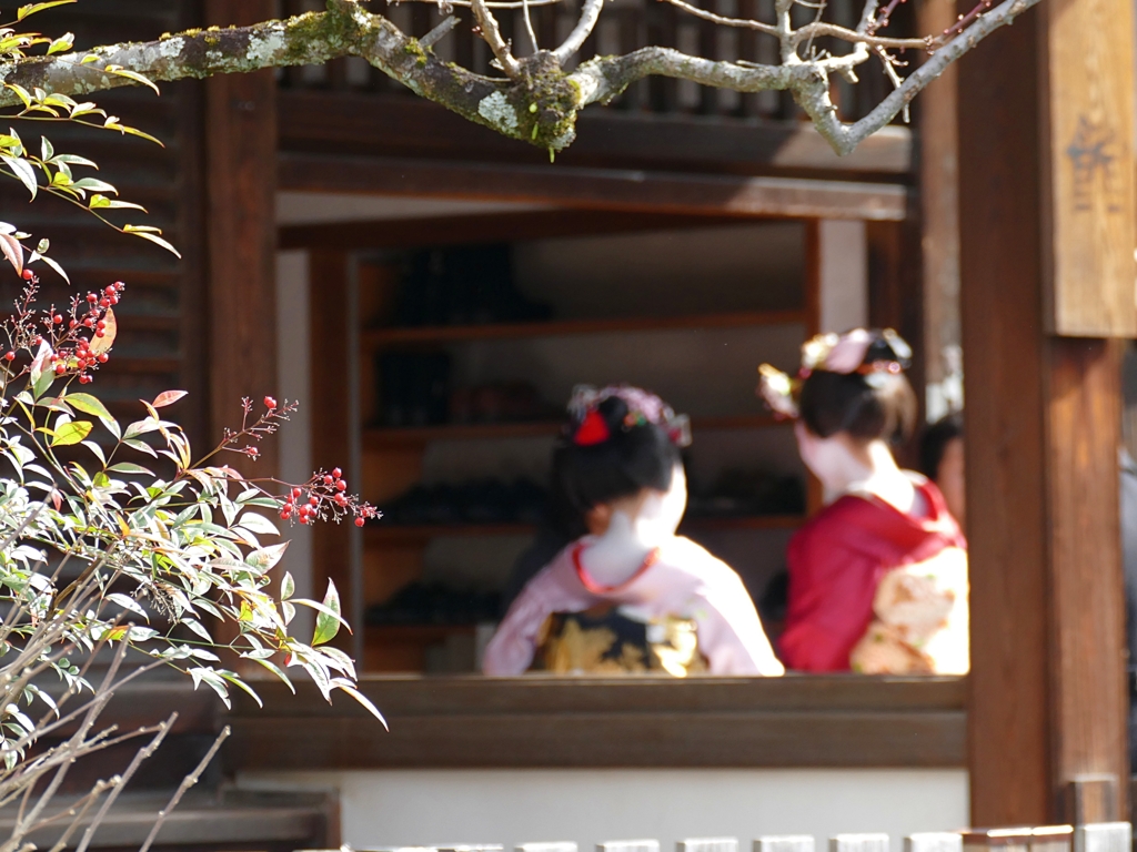 京都 八坂神社の節分