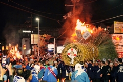京都 三栖神社 炬火祭