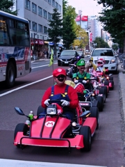 マリオブラザーズのパレード