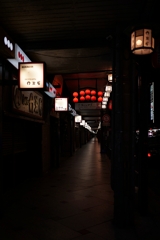 京都 深夜の回廊