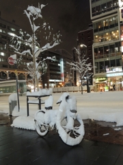 札幌 冬の街角