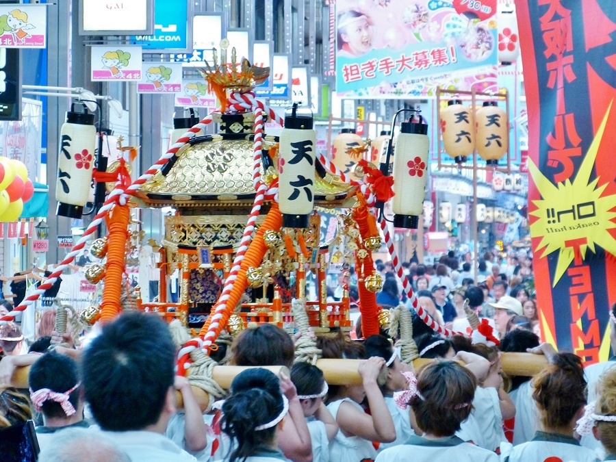 大阪 天神祭り