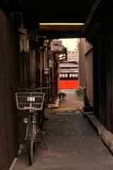 京都 祇園の路地
