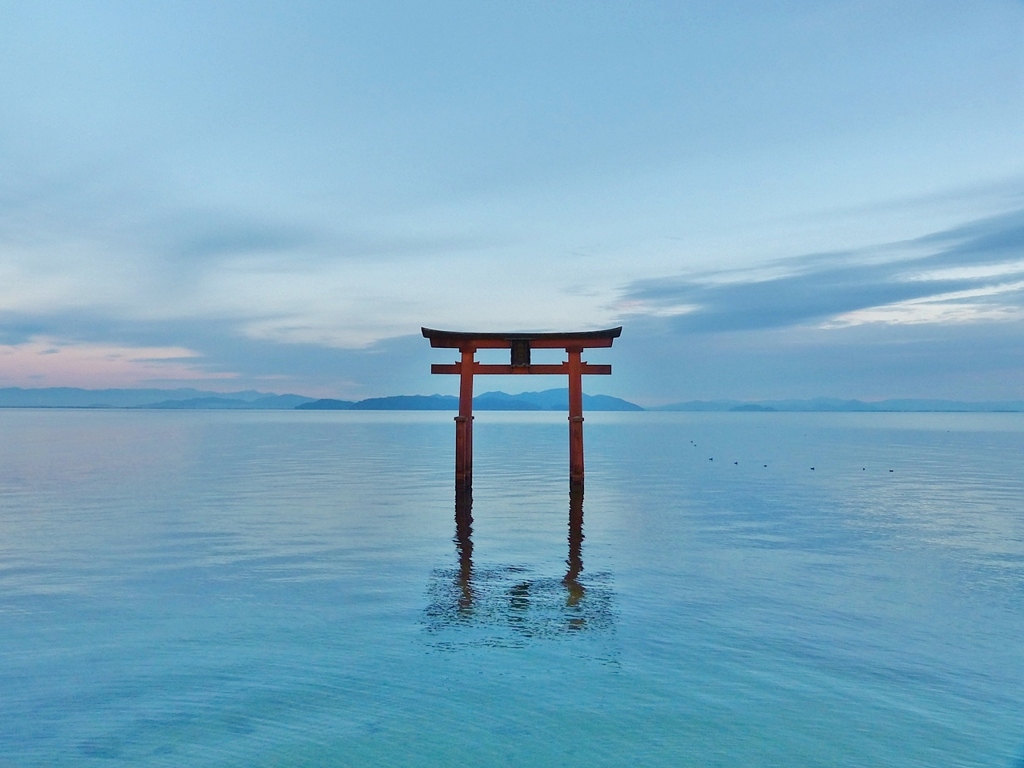 滋賀 高島 白鬚神社