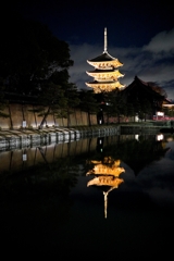 京都 東寺 仏光の輝き
