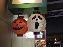 東京 ハロウィンの飾り