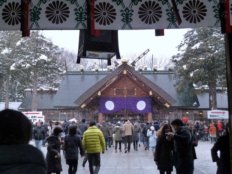 札幌 今年の初詣-2