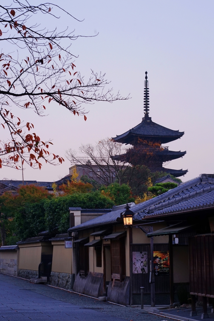 京都 ねねの道 秋景色