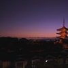 京都 八坂の夕焼け