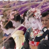 京都 北野天満宮 梅花祭野点大茶湯