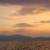琵琶湖の夕日４