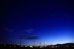 2012.8.20　マジックアワー（伊吹山上空）