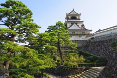 晩夏の高知城