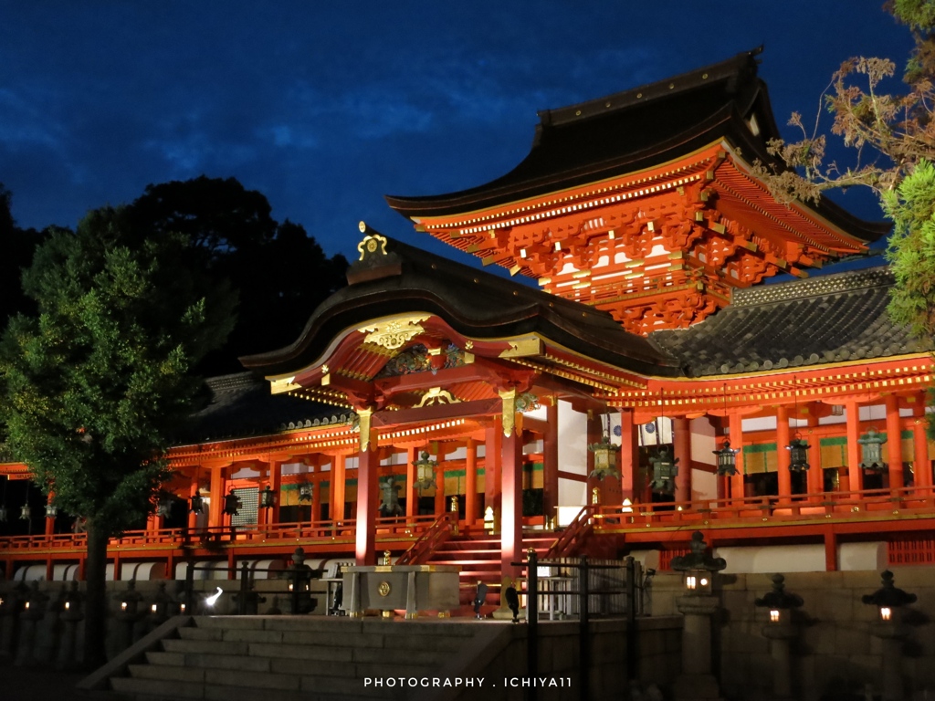宵の八幡宮