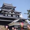 晴天の松江城
