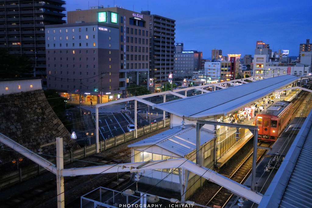 帰路の福山