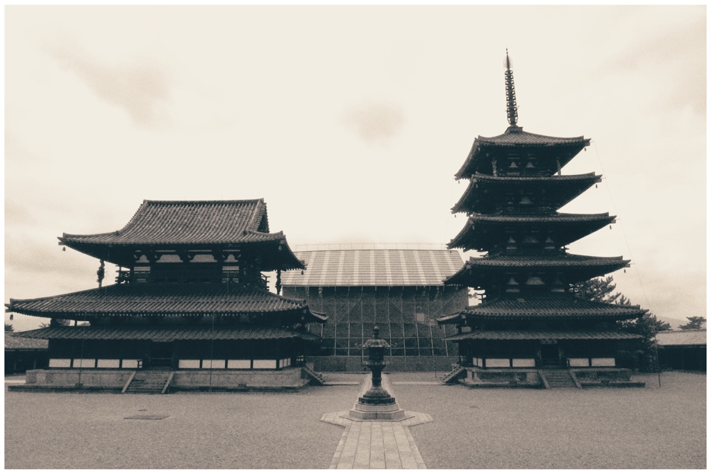 憧れだった法隆寺