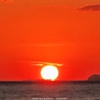 塩屋海岸の夕陽