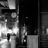 street corner at midnight