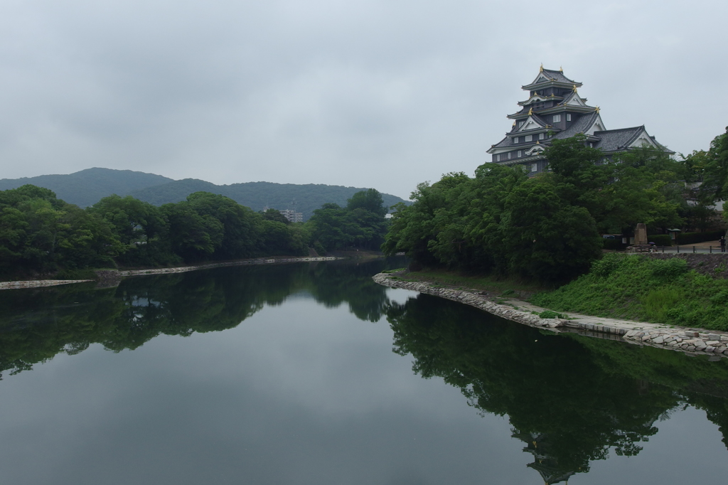 岡山城