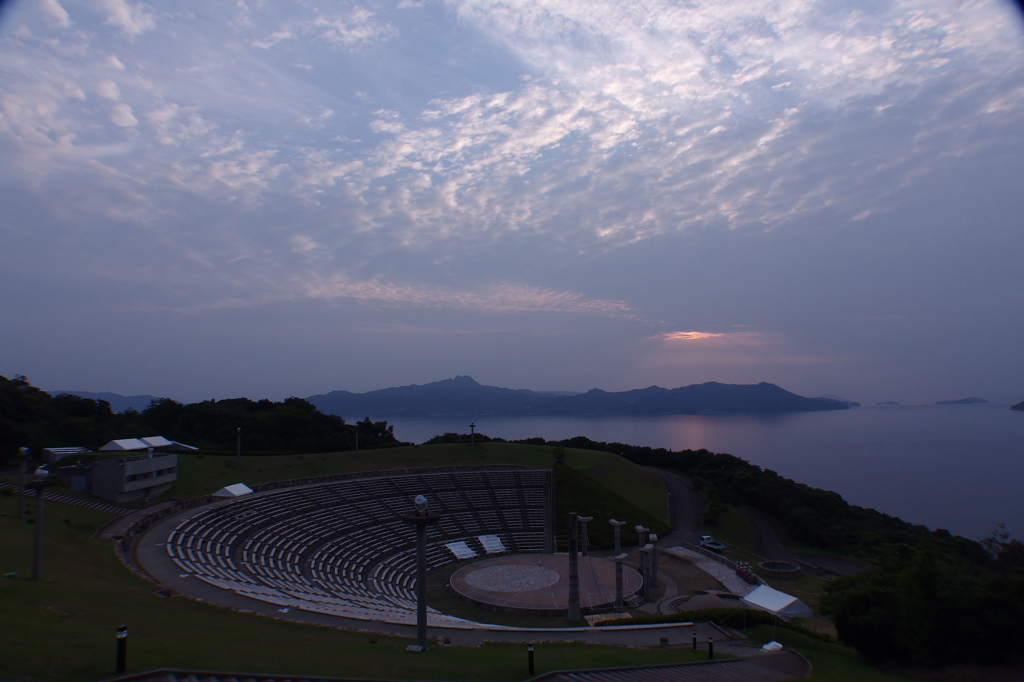 テアトロンの夕暮れ