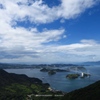 青天の下の来島海峡大橋