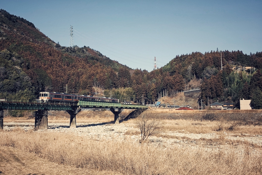 浦川鉄道風景