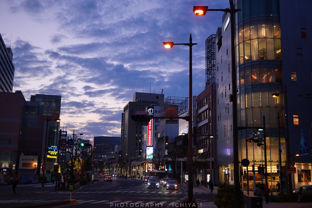 そろそろ冬の街並みかも