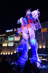 ガンダム（ライトアップ）