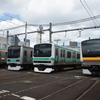 新系列車の並び